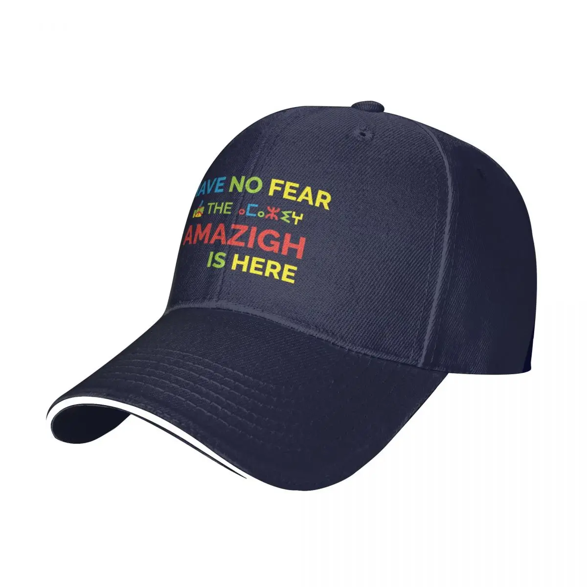 

Have No Fear The Amazigh Is Here Amazigh Berber Pride Cap Baseball Cap icon Women's hat Men's