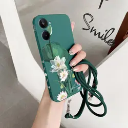 10 Beautiful Lotus Silicone Phone Case For Realme 8 8Pro 9 9Pro 10 10T 10Pro 10ProPlus 12 12X C65 C67 C55 C53 C25 Cover
