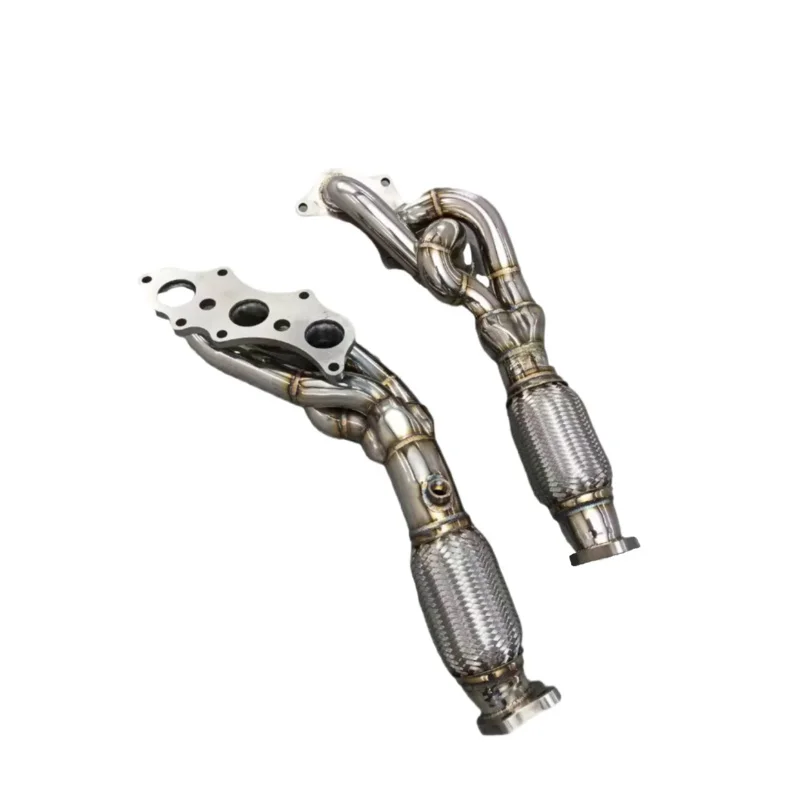 For Toyota Landcruiser Prado's special bully head banana head section three-way catalytic converter