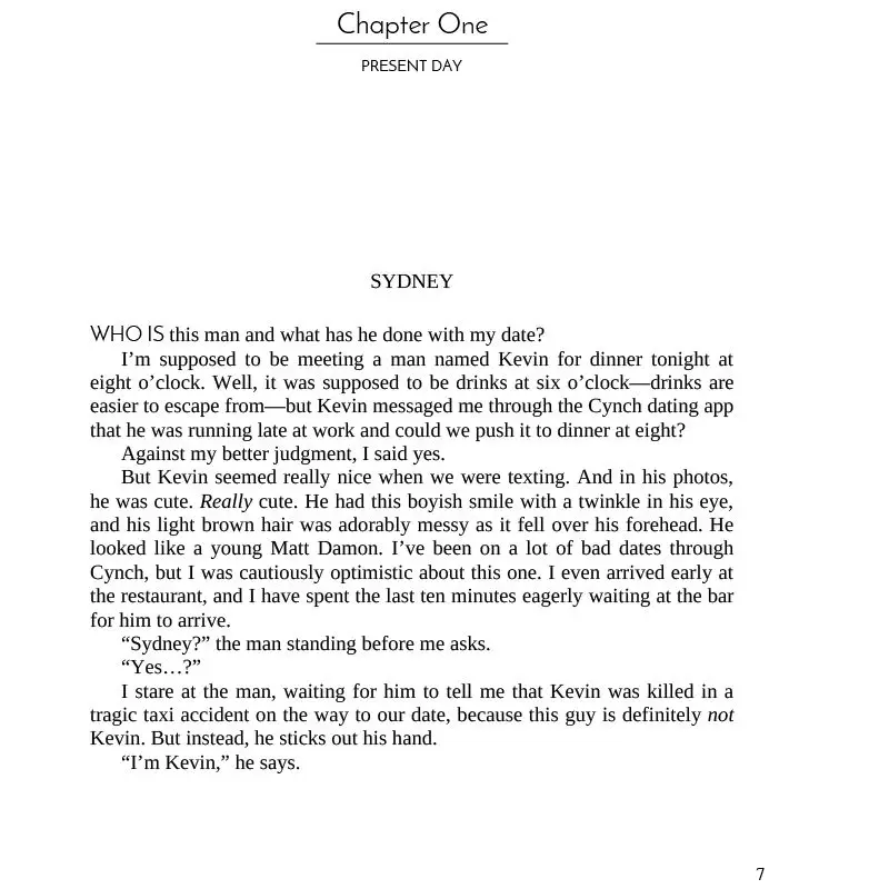 

The Boyfriend Mcfadden English Novel Paper Book
