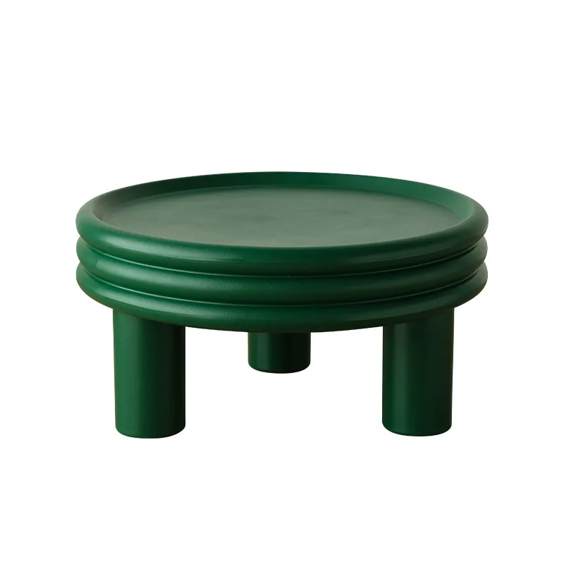 

Simple and creative Internet celebrity round combination coffee table sales office model room sofa small side corner table