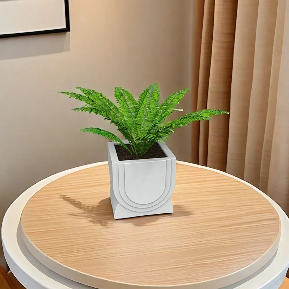 Silicone Mold For Cement Flowerpot Concrete Green Plant Planting Container Jesmonite Home Furnishing Decoration Handmade Molds