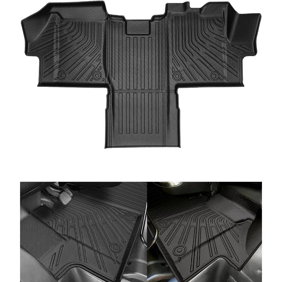 

Автомобильные коврики для Dodge Ram Promaster Van 1500 2500 3500 20182025, всепогодная защита, водонепроницаемый резиновый пол из ТПЭ на заказ Li