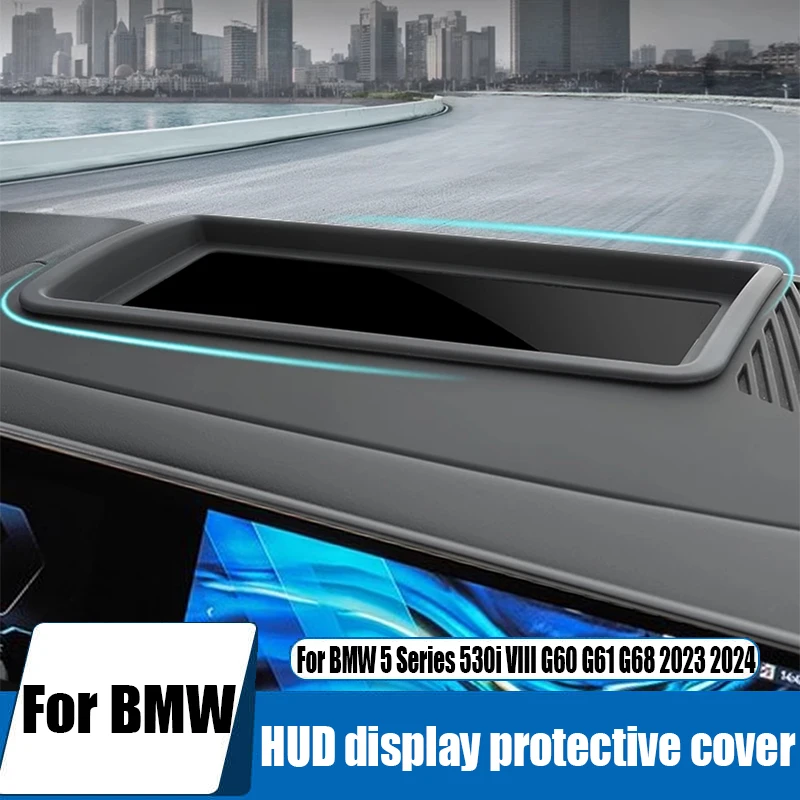 

Защитная крышка дисплея HUD, автомобильные аксессуары для украшения интерьера для BMW 5 серии 530i VIII G60 G61 G68 2023 2024