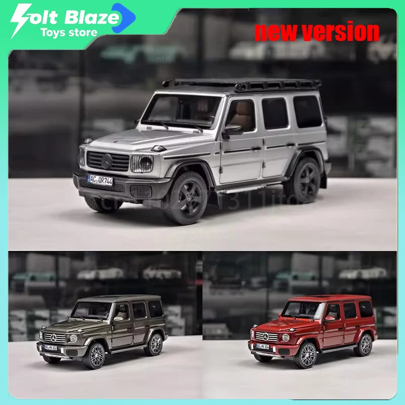 

NOREV 1/18 Mercedes-Benz G500 2024 SUV Off-Road Vehicle DieCast Car Model Alloy Cars Simulation Static Model Boy Birthday Gift
