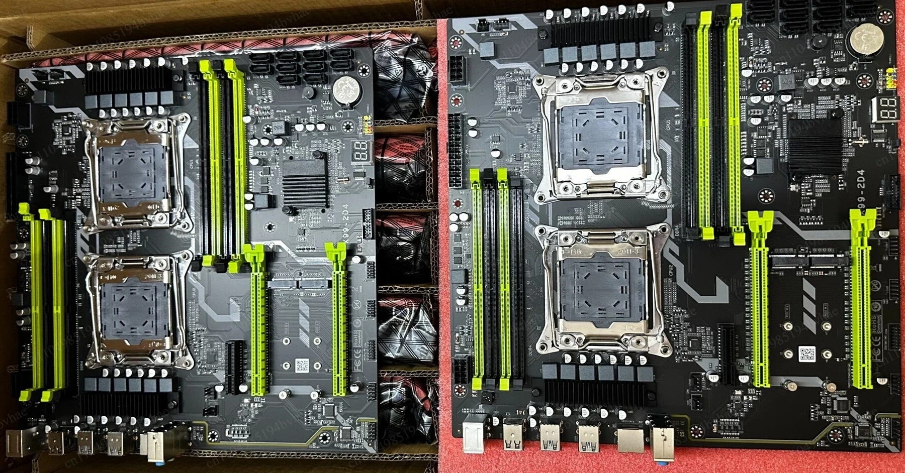 Cross-border X99-2D4 dual-channel computer main board | VT-D