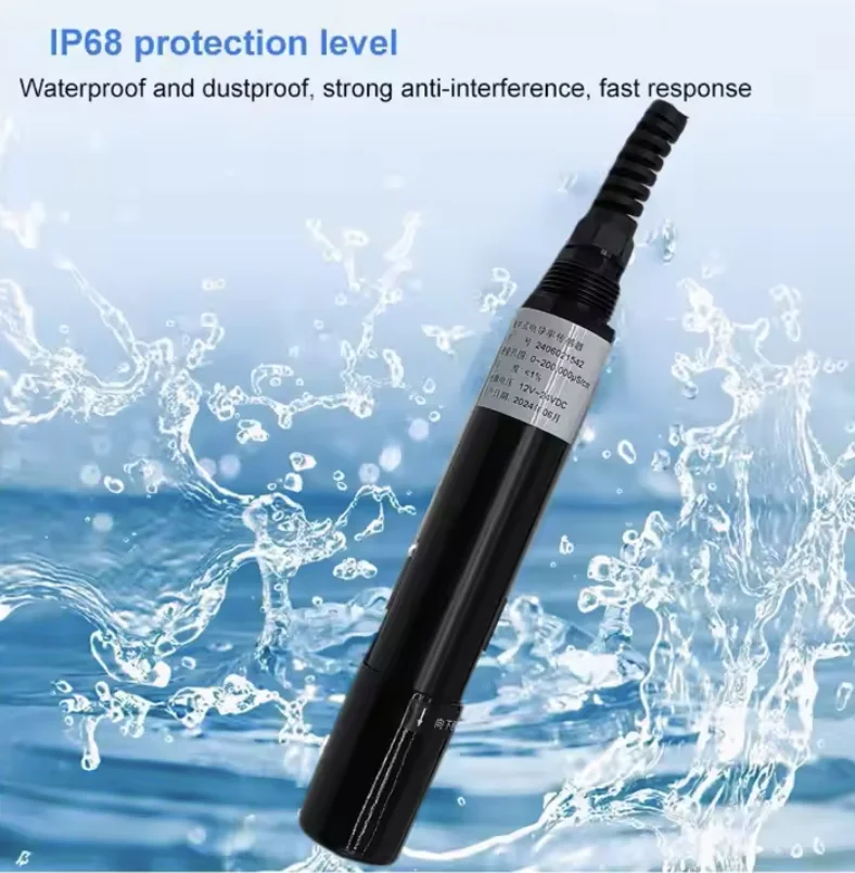 BOY-SZ05-EC RS485 Industrial Water Quality Sensor High Quality EC Sensor Conductivity Probe for Waste Monitoring OEM