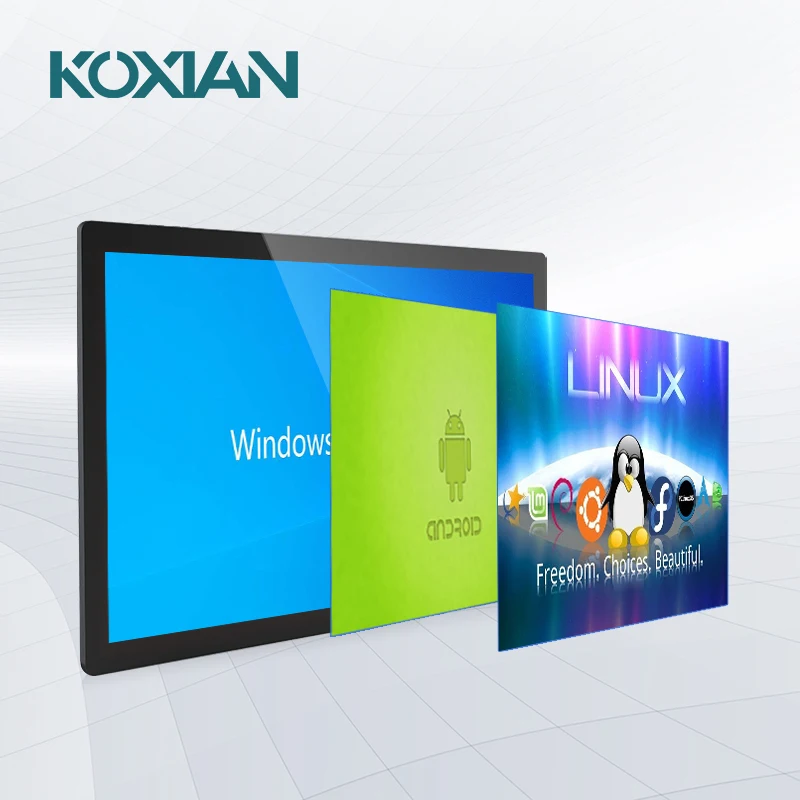 

23.6 Inch 16:9 Industrial Touch Screen Tablet PC Desktop Mount All In One PC Support Android Win Linux Ub System