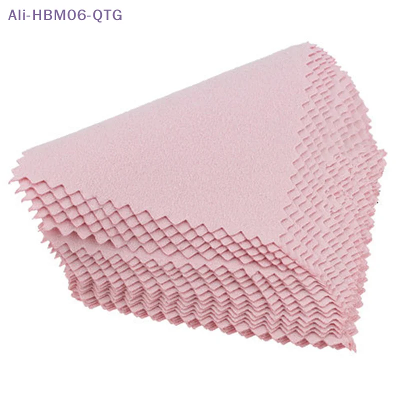 

[New] NEW 50 PCS Silver Polishing Cloth Cleaner Jewelry Cleaning Cloth Anti-Tarnish Tool