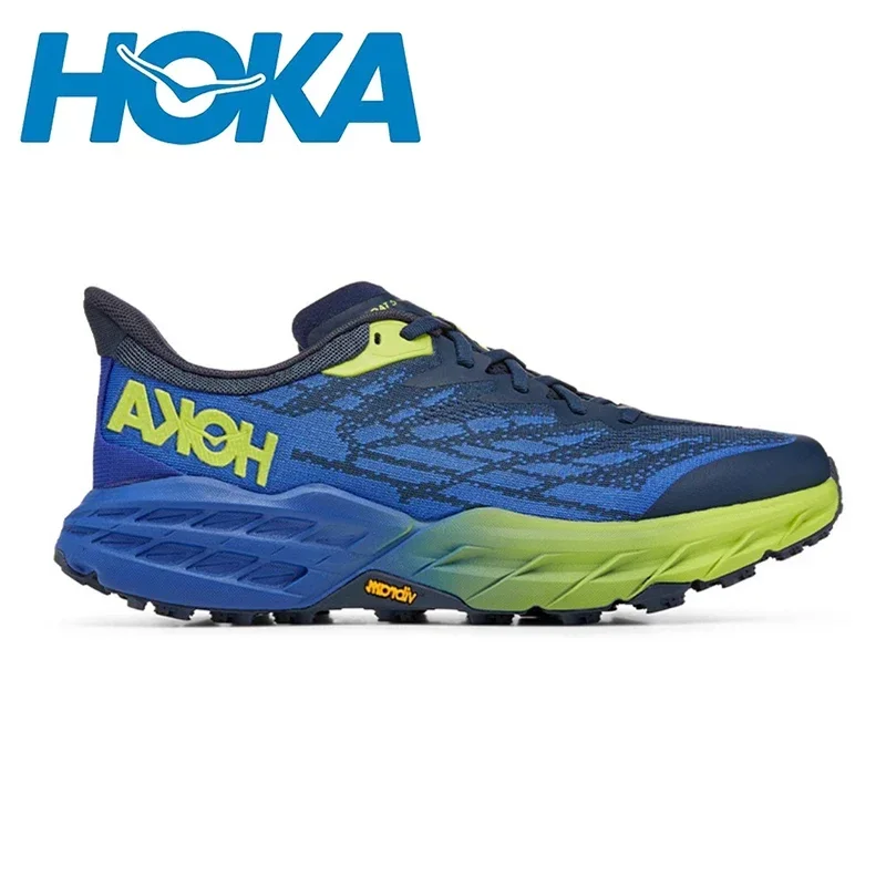 Hoka One Speedgoat 5-Chaussures de Course en Plein Air pour Homme, Baskets de Marathon Flexibles, de Piste de Marche, Originales