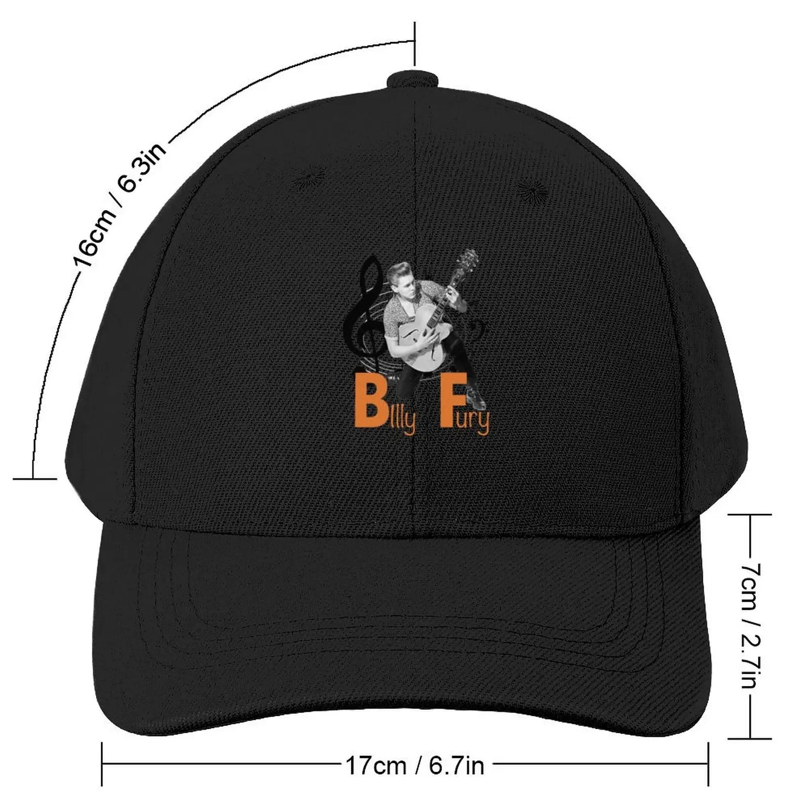 Billy Fury beat Baseball Cap Anime Snap Back Hat Wild Ball Hat Elegant Women's Hats Men's