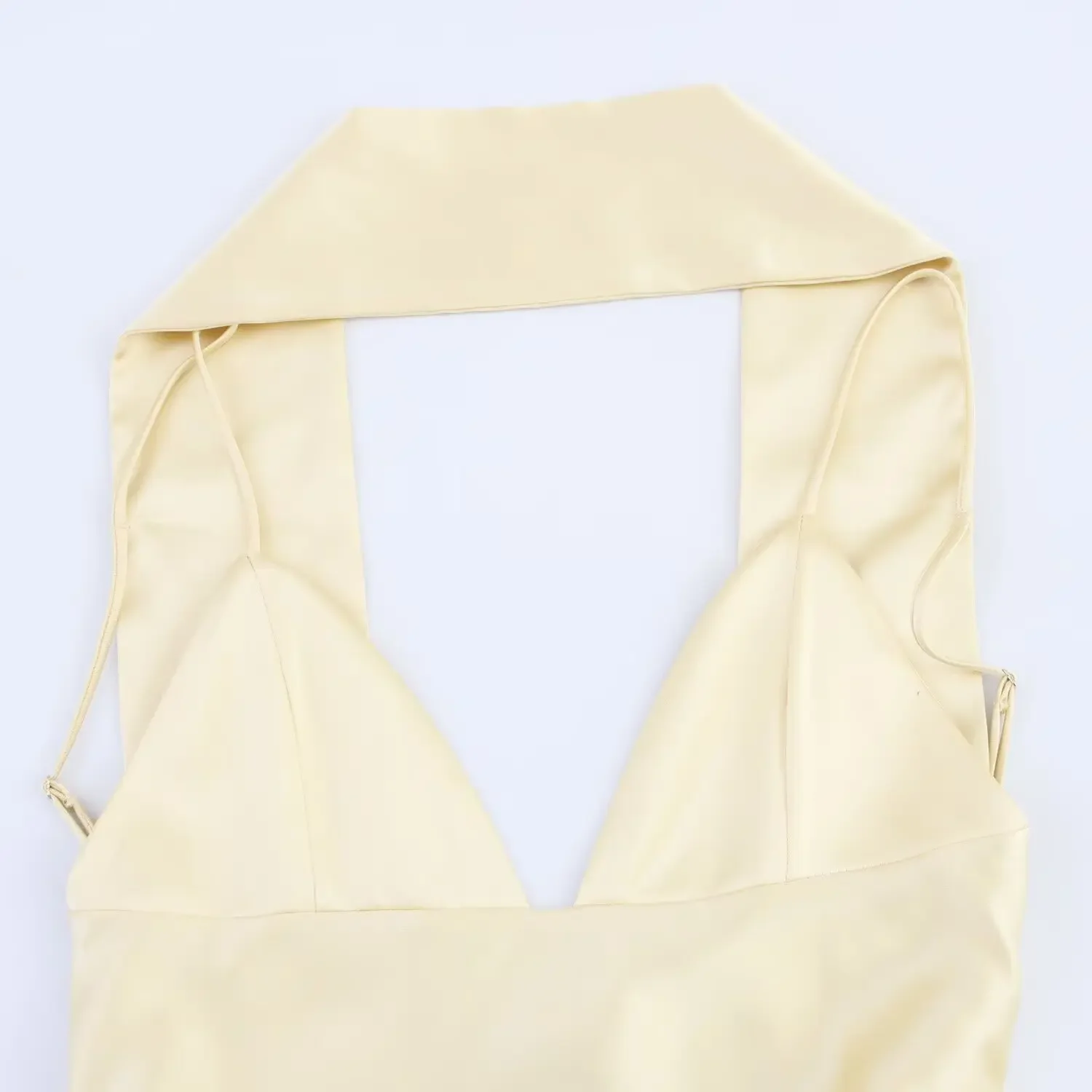 LIBIELIY nueva mujer elegante Sexy bufanda fina decorativa seda satén textura Correa vestido largo para vestido de fiesta