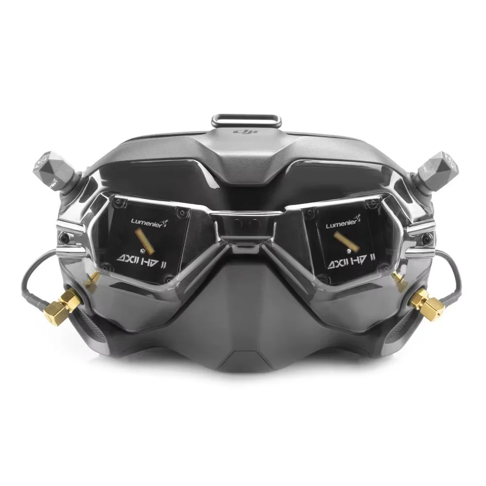 Lumenier AXII HD V2 Patch Visor 5.8 جيجا هرتز FPV هوائي قناع شبه شفاف مع هوائيات مدمجة داخل لنظارات DJI HD FPV