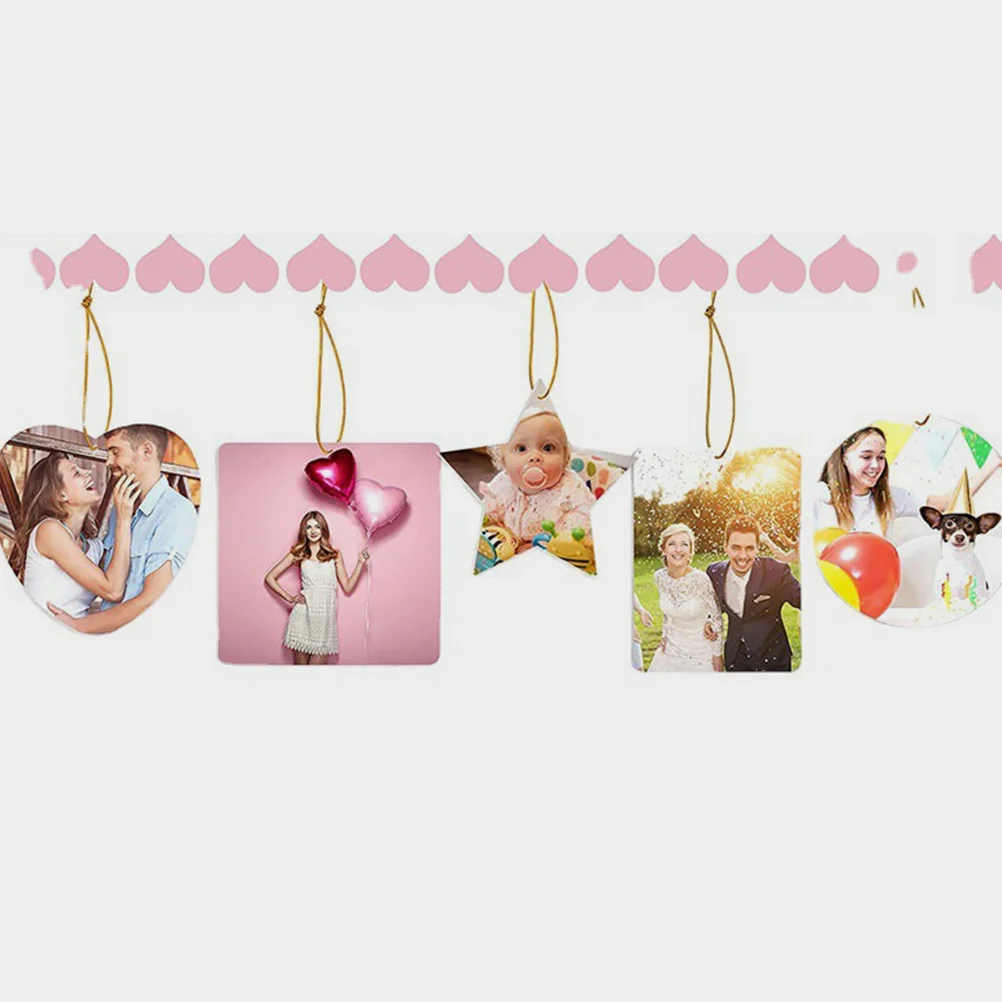 40 Pcs Felt Sublimation Blanks DIY Aromatherapy Sheets Car Air Freshener Hanging Scented Slice Home Bedroom Closet Garage