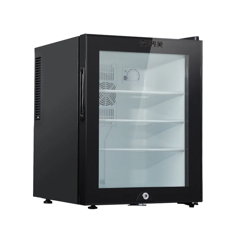 Factory OEM ODM Compact Refrigerator No Noise 40L Cooler Hotel Beverages Room Mini Bar Fridge