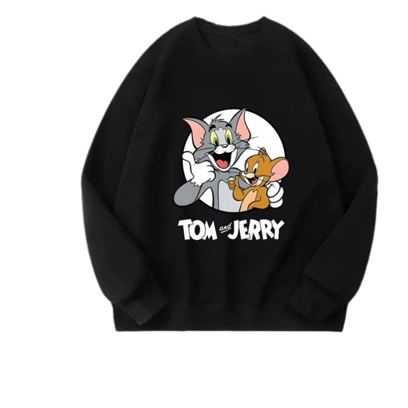 

Новая осенне-зимняя толстовка с круглым вырезом с принтом Том и Джерри 2025 — это модный парный топ для мужчин и женщин.