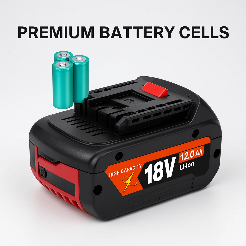

18V 10.0Ah Battery Original for Bosch 18V Professional GBA GBH GSR GSB BAT618 BAT609 BAT620 Replacement Battery