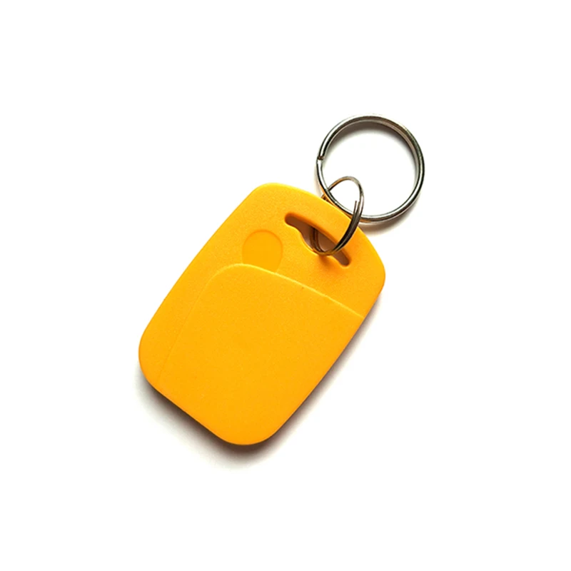 Dual Chip RFID Smart Card, IC e ID Frequency Keychain, Controle de Acesso Autorizado, 1k S50 Read-Only Tag Token, Em Tk4100, 5pcs