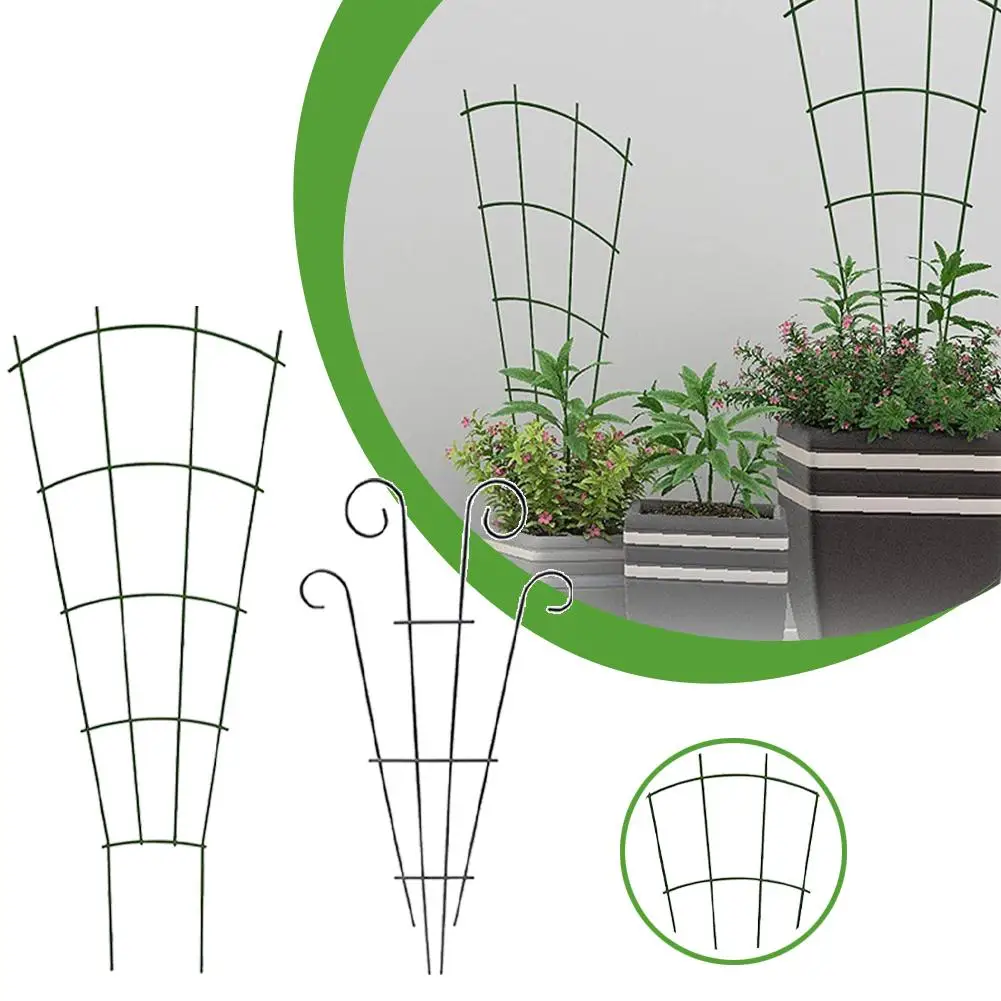 

Garden Plant Support Stake Stand Climbing Rack Flower Plant Trellis Support Frame Flower Rack For Plants Growth Support Gar I1B6