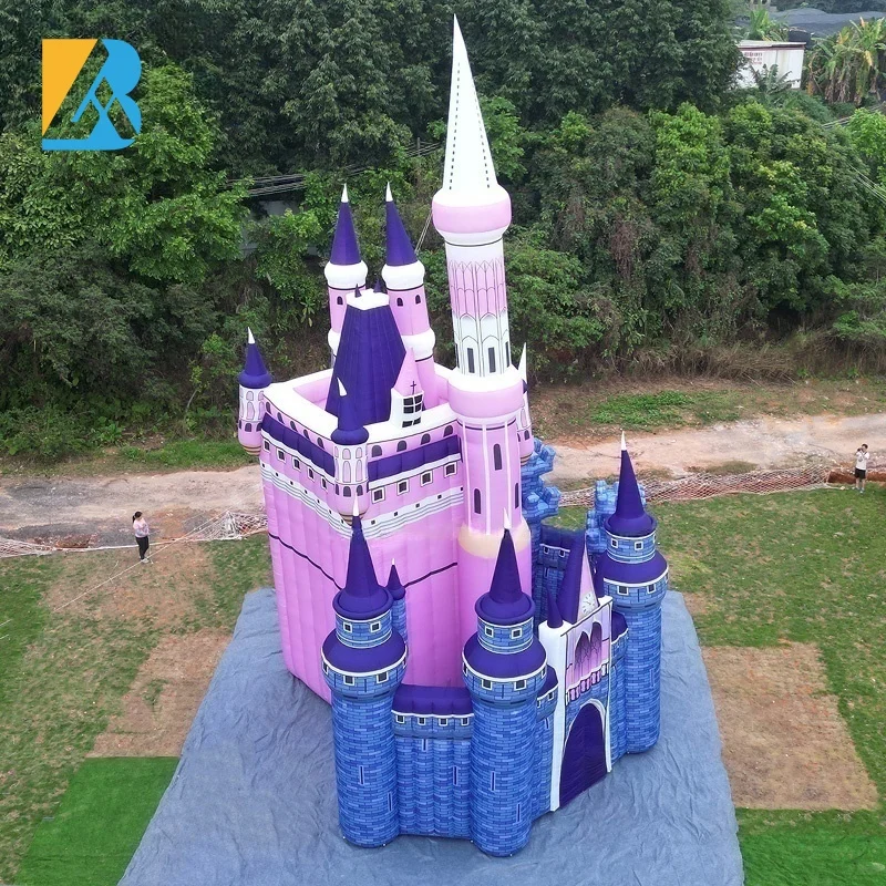 Custom Built 15 Meters Height Huge Inflatable Citadel Castle for Event Decorations Toys