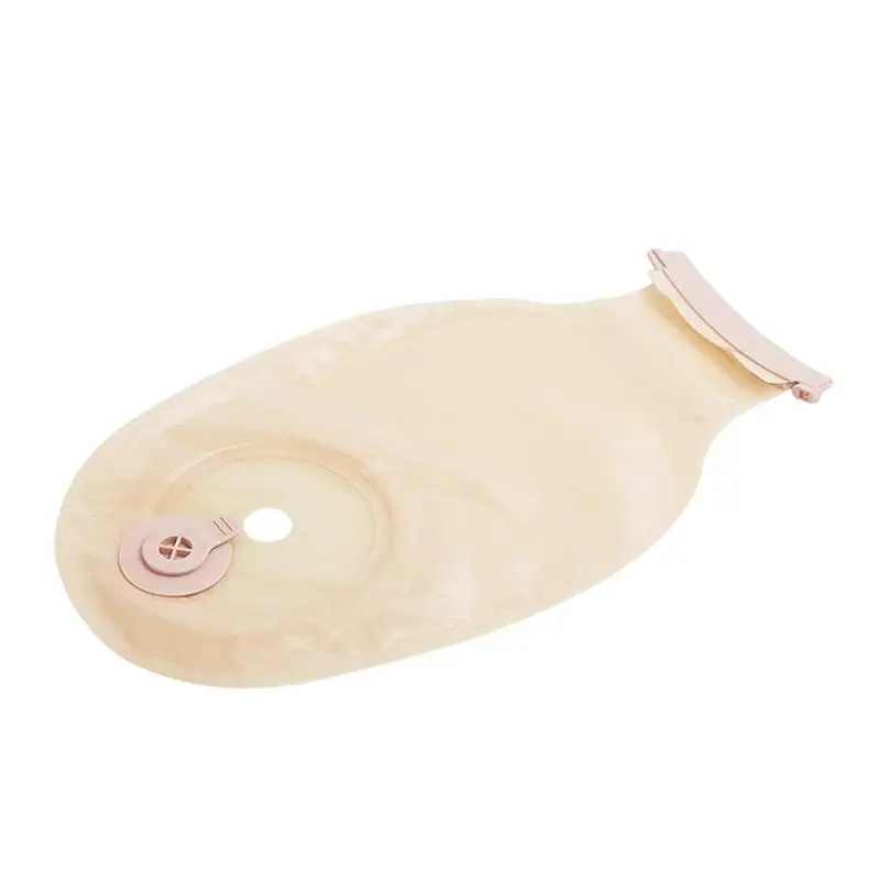 Leak Proof Drainable Colostomy Bag 1 Set High Absorbency 15-60mm Hole for Patient Daily Nursing Care