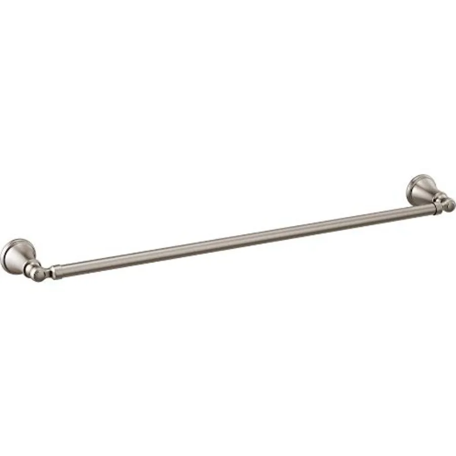 

FAUCET 73224-SS Woodhurst 24 in. Wall Mount Towel Bar Bath Hardware Accessory in Stainless Steel