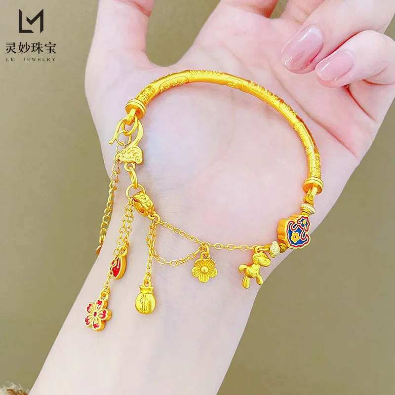 

Dainty & Delicate 24K AU999 Gold Chain Necklace - Ultra-Thin for Layering, Trendy for Fashionistas