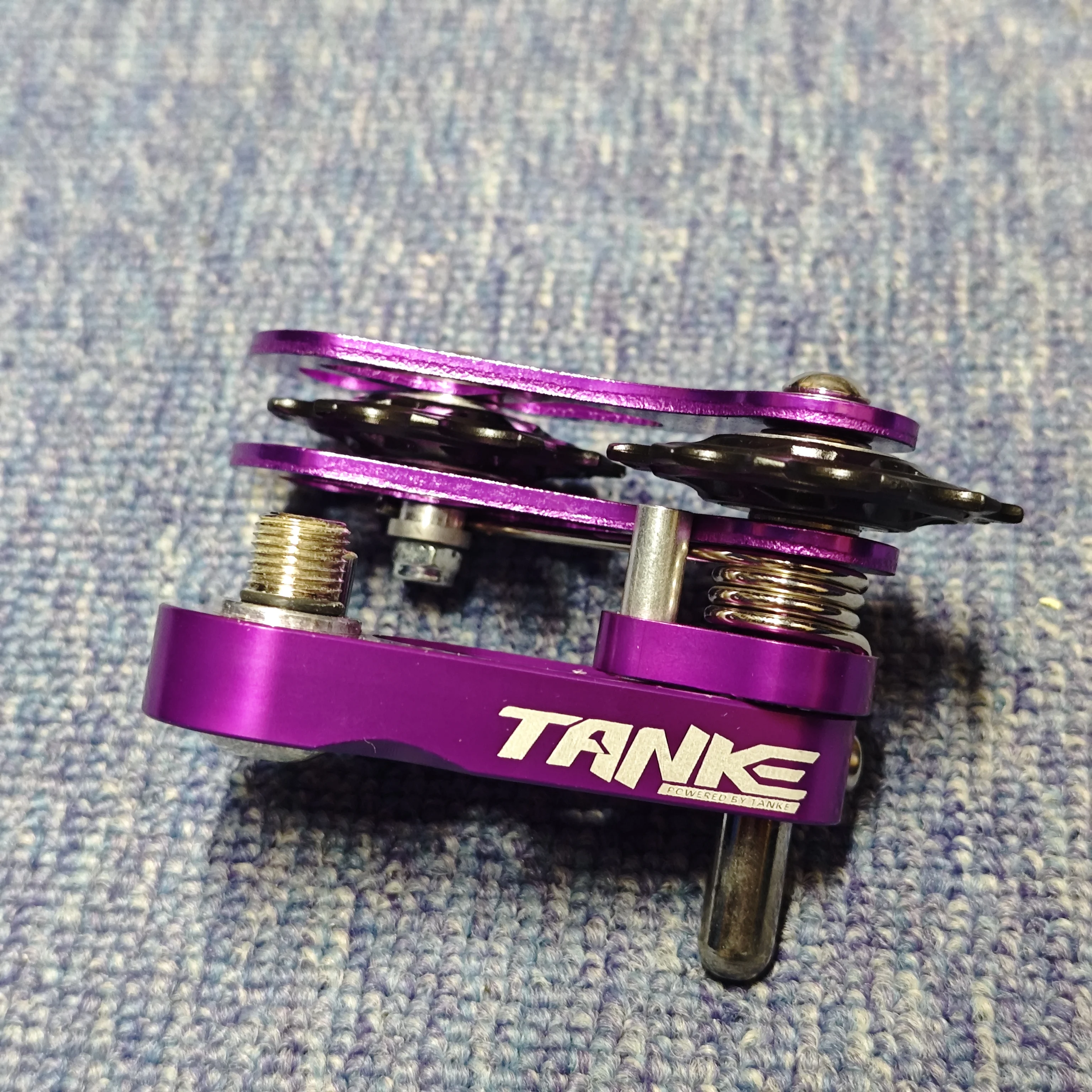 

TANKE MTB односкоростная направляющая цепи, обработанный на станке с ЧПУ шкив для горного велосипеда, грязевой прыжок XC DJ AM DH, детали велосипеда