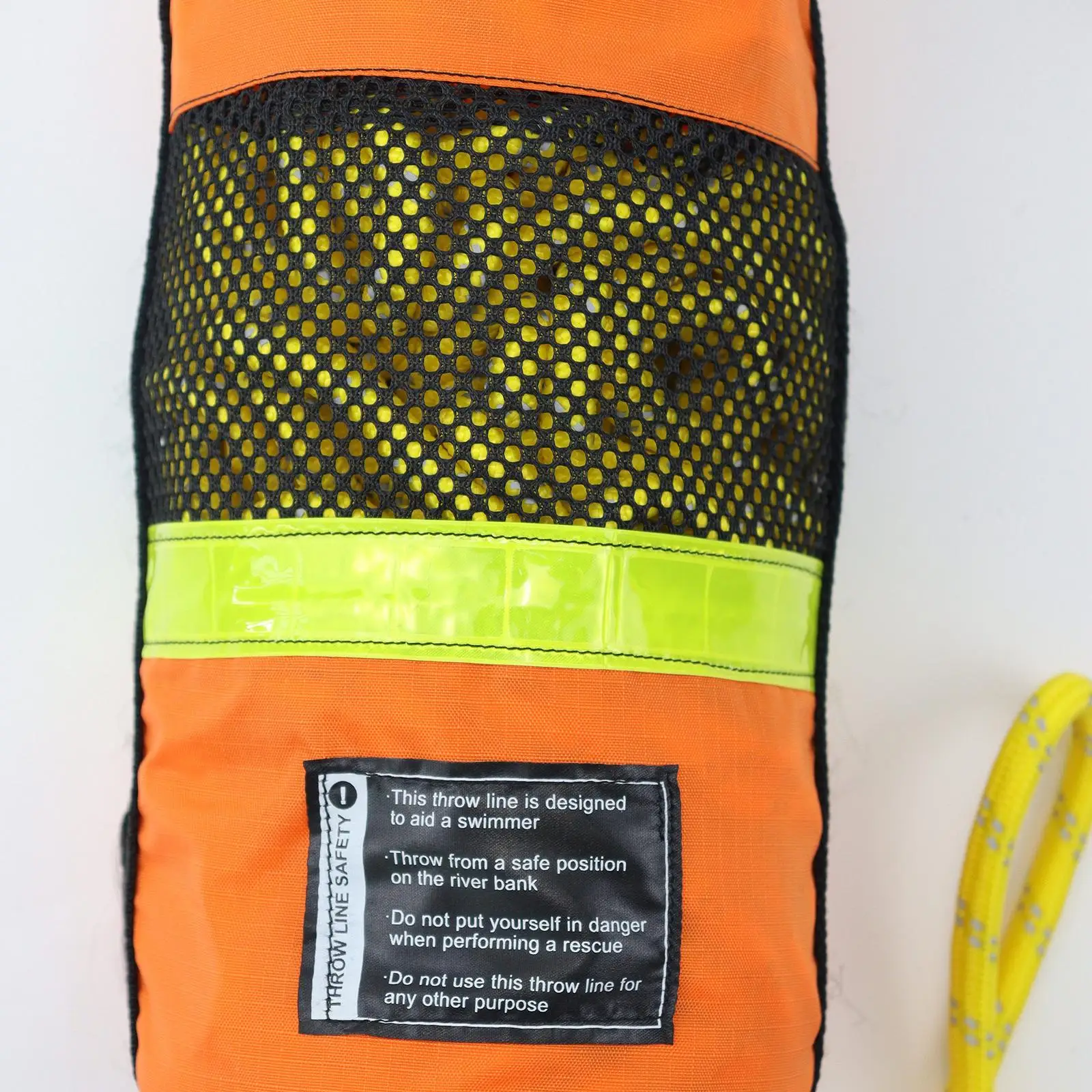 Throw Rope Bag Equipment Water Floating Rope Rope High Visibility for Swimming Fishing Boat Gear
