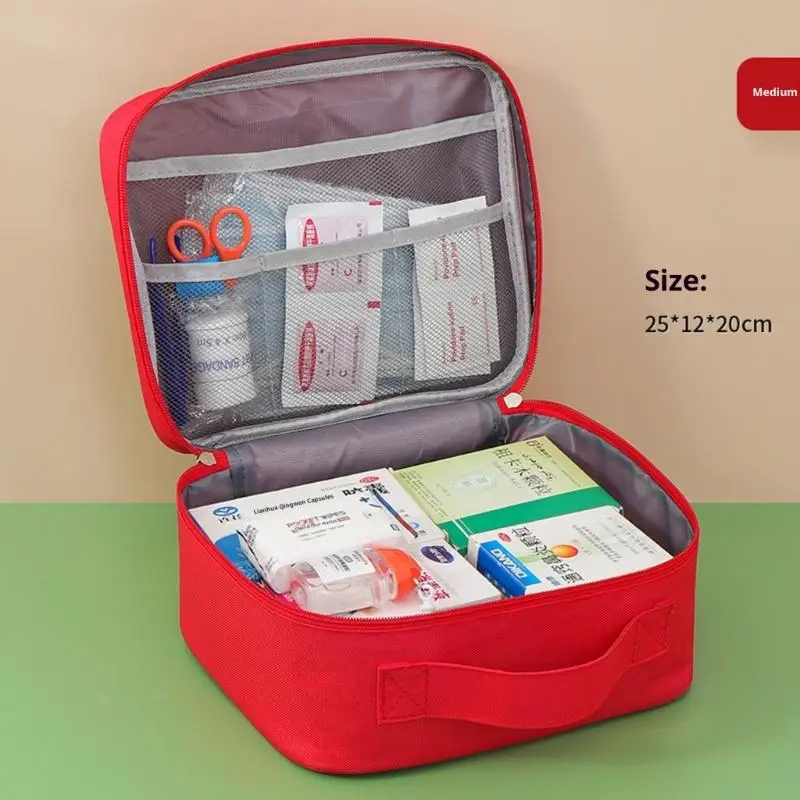 medicina emergência à prova choque, organizadores, material oxford à prova d&#039;água com divisórias internas para e