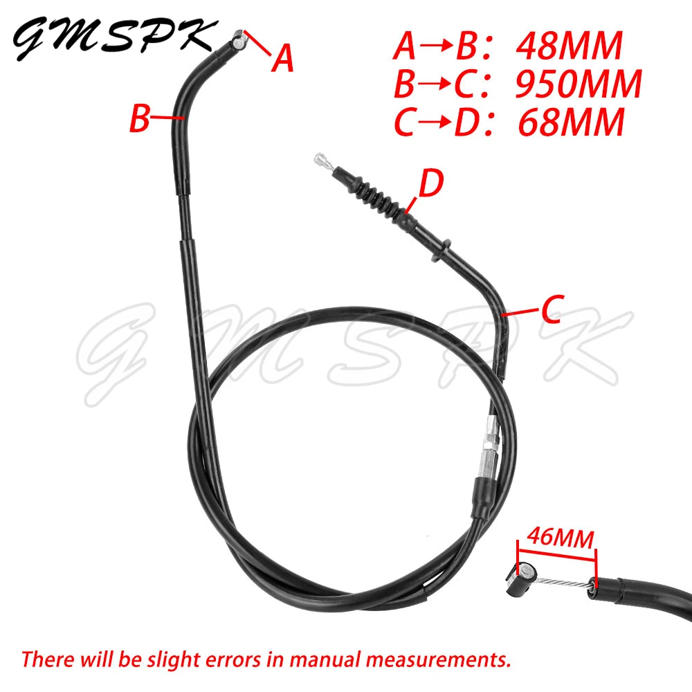Motorcycle Steel Clutch Cable Wire Line Fit for Kawasaki KLE650 Versys 650 KLE 650 2015-2019 2016 2017 2018