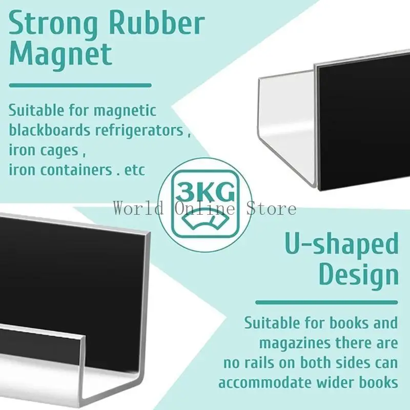 

Book Shelf for Whiteboard, Books and Magazine Holder Storage Shelf 87HC