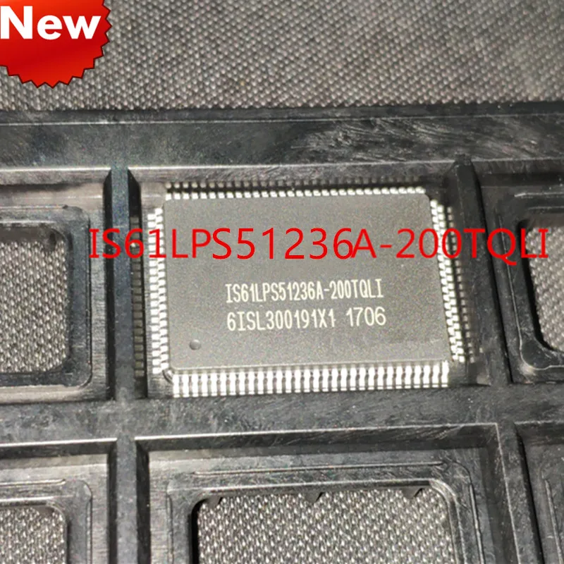 New original  IS61LPS51236A-200TQLI QFP100