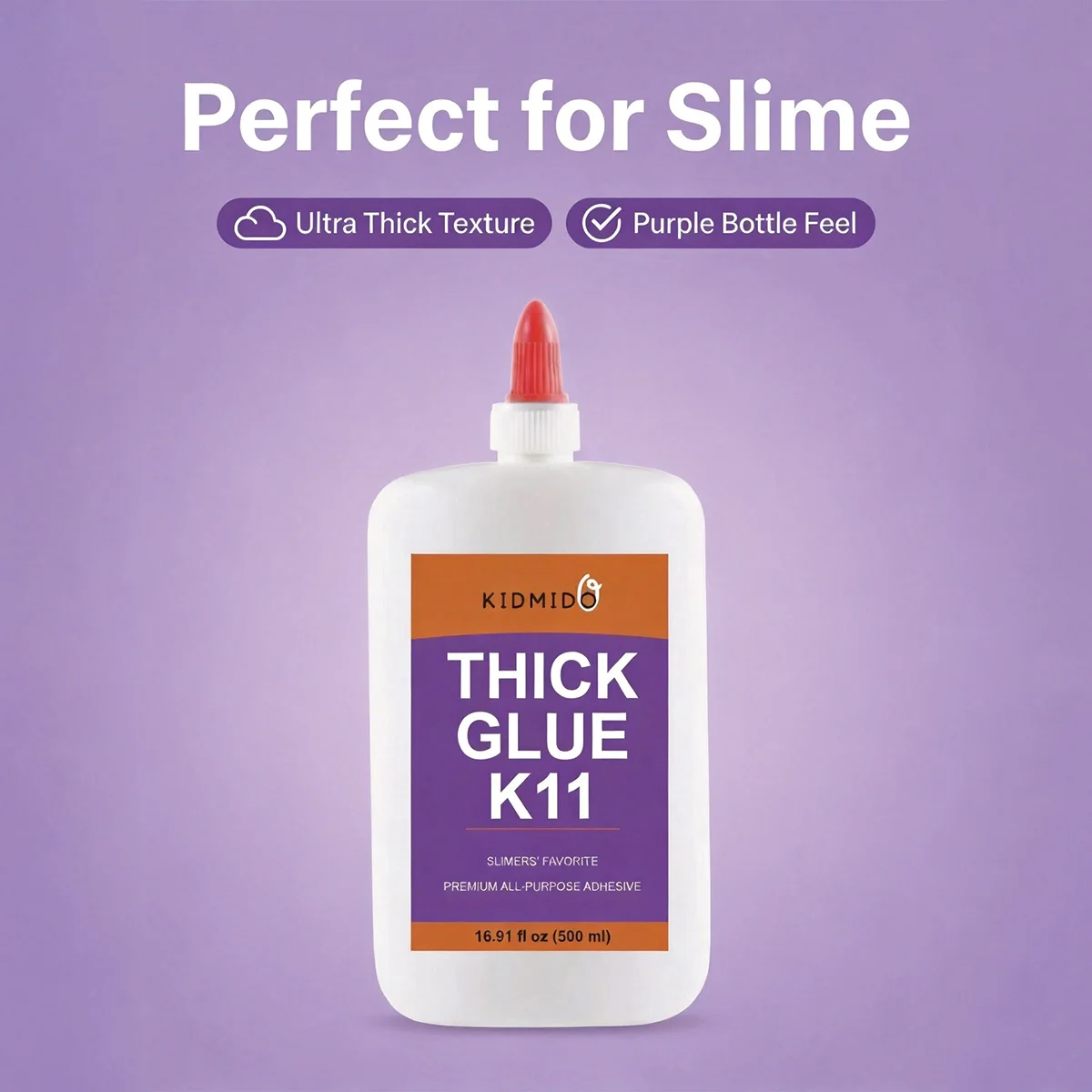 

KIDMIDO-THICK GLUE K11, All Purpose Adhesive, Perfect for Crafts and DIY Projects, Dries Fast and Clear for Large Projects, 16.9