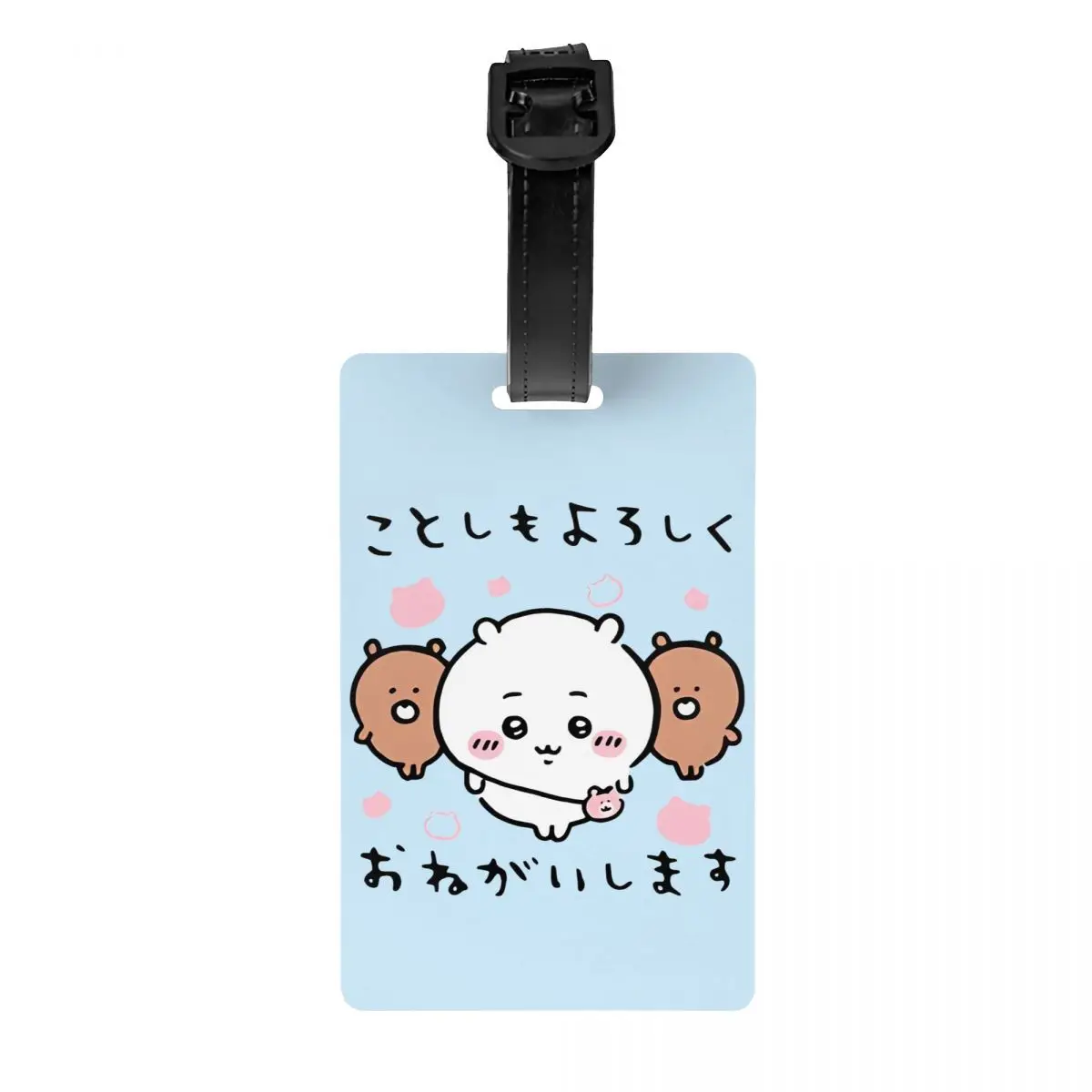 

Kawaii Anime Japanese Chiikawa Luggage Tags Suitcase Silicon Travel Accessories Holder Baggage Tag ID Address Baggage Tags Gifts