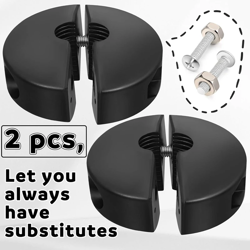 2Sets Air Hose Stopper Adjustable Hose Reel Replacement Parts Bumper For 1/2In ID,Auto Rewind Retractable Hose Reel Stop