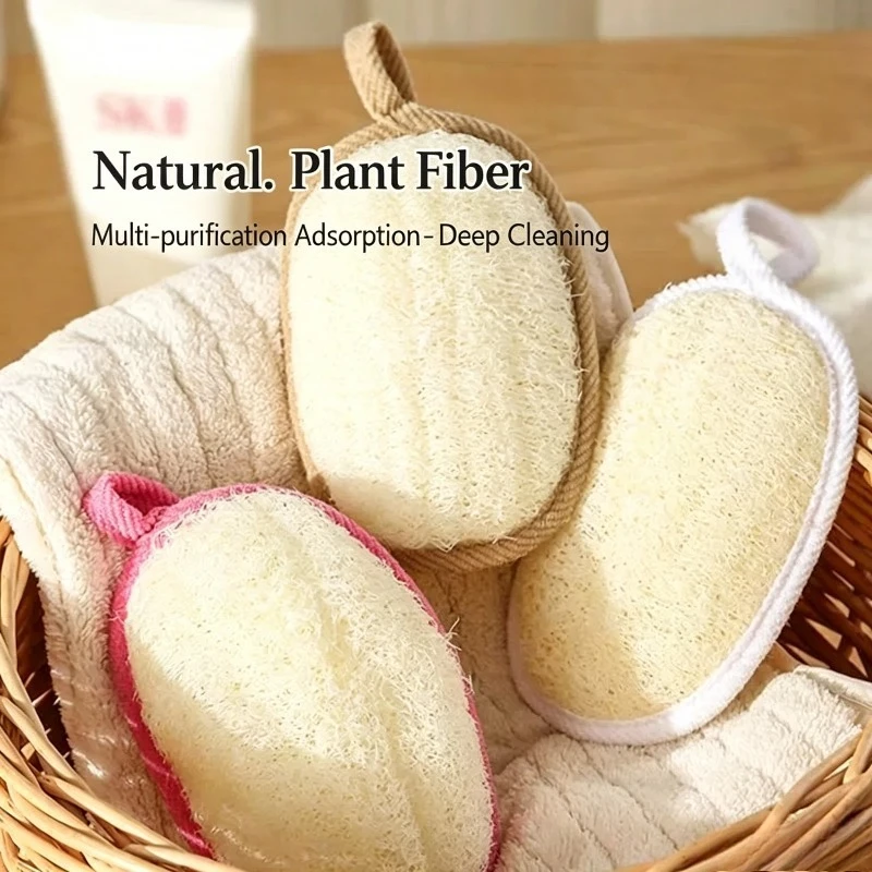 1/2Pcs Silk Melon Rubbing Towel Bath Ball Silk Melon Bath Towel Rubbing Bath Artifact Silk Melon Rubbing Bath Artifact