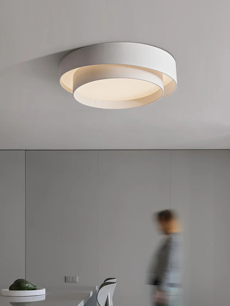 round ceiling lamp modern led Art ceiling light Studio Kitchen bedroom Aisle Balcony Corridor  white designer ceiling lamp