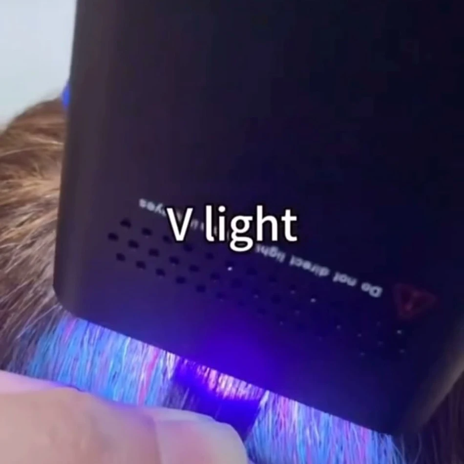 V-light pegamento de extensión de cabello, tecnología v-light, pegamento para extensión de cabello humano, pieza de cabello a granel, 20g