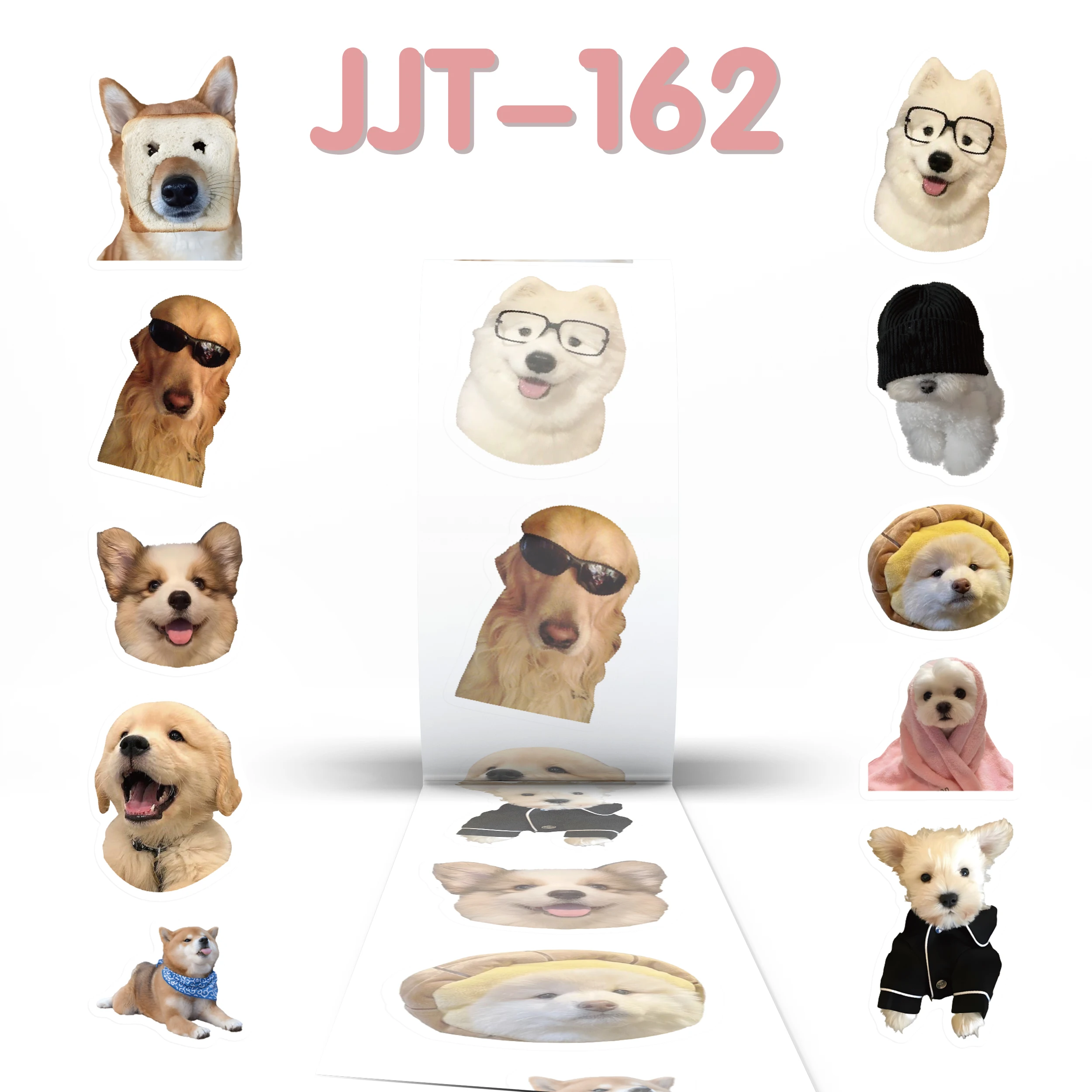500pcs Cartoon Dog Expression - огляд і ціна Motorcycle Gear Dogs