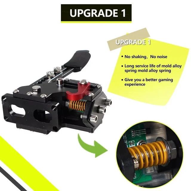USB Handbrake SIM For G25/27/29 T300 T500 PC Racing Games Fanatecosw Dirt Rally Hand Brake System Red Black Blue HB-1009 3 USB Handbrake SIM For G25/27/29 T300 T500 PC Racing Games Fanatecosw Dirt Rally Hand Brake System Red Black Blue HB-1009 3