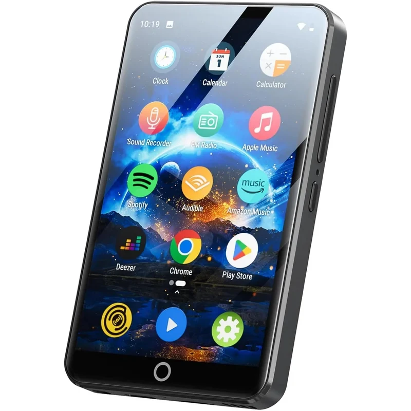 

New Portable WiFi MP4 Player, 4 Inch Touch Control, Internet & Bluetooth, Multifunctional MP5 Music Player for Daily Use