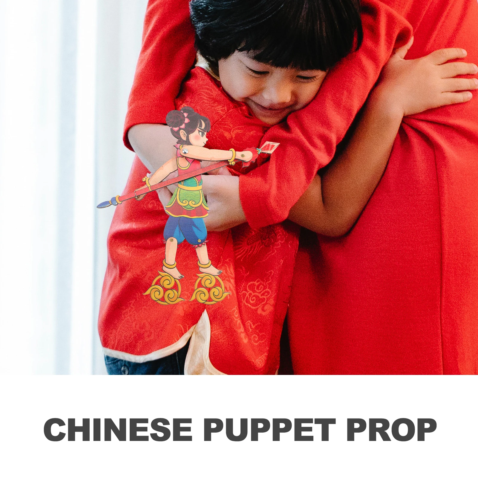 

Creative Folk Shadow Puppet Diy Chinese Shadow Craft Kit Wooden Handmade Plaything Dance Theater Prop For Kids Adults