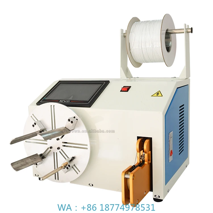 machine cable coil winder machine WL-30A Automatic data line packing