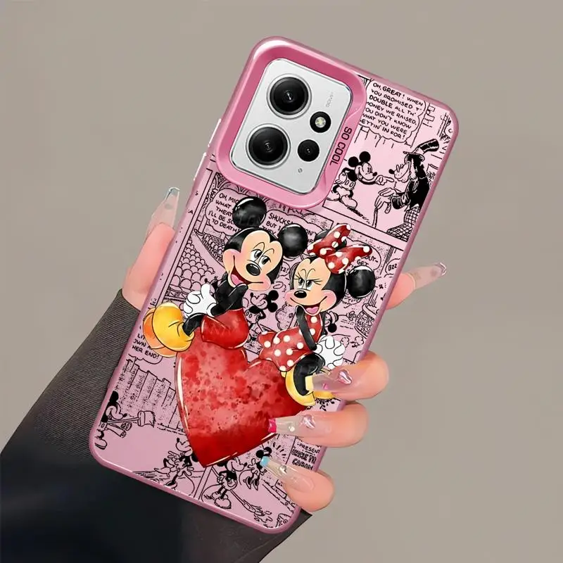 Disney Mickey Mouse Animaton phone cases for Xiaomi Poco C50 X3 NFC C61 C51 X3pro Redmi 12C 13 A2 A3x 12 funda Back Shell Cover