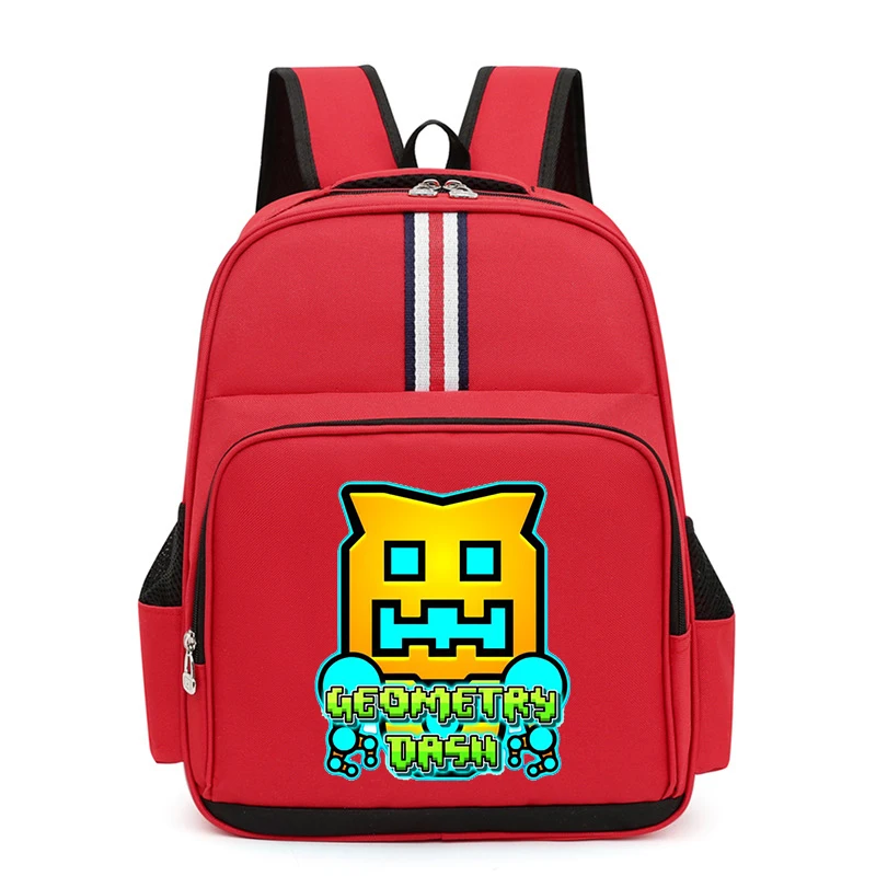 

Высококачественный школьный рюкзак с мультяшной геометрией для мальчиков и девочек, сумка для книг, школьная сумка для учеников начальной школы, большой вместительный рюкзак, подарок