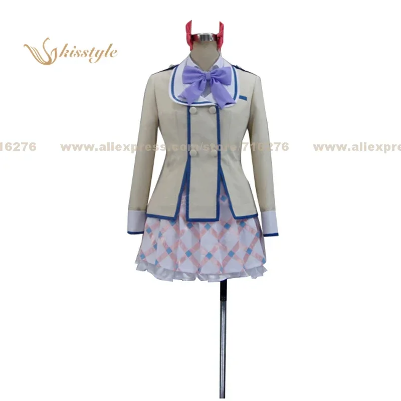 

Kisstyle Fashion If Her Flag Breaks Megumu Tozokuyama Uniform COS Clothing Cosplay Costume,Customized Accepted