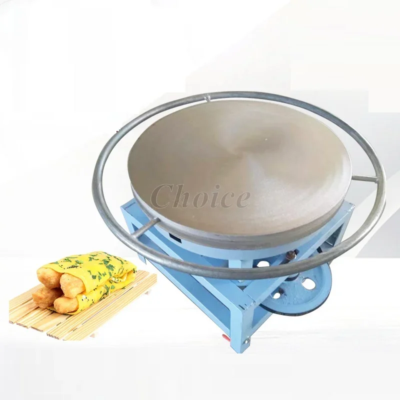 Snack Machine Ce Approved Hot Plate Diameter 50cm Pancake Maker Gas Rotating Crepe /Mini Electric Pancake Crepe Maker For Sale