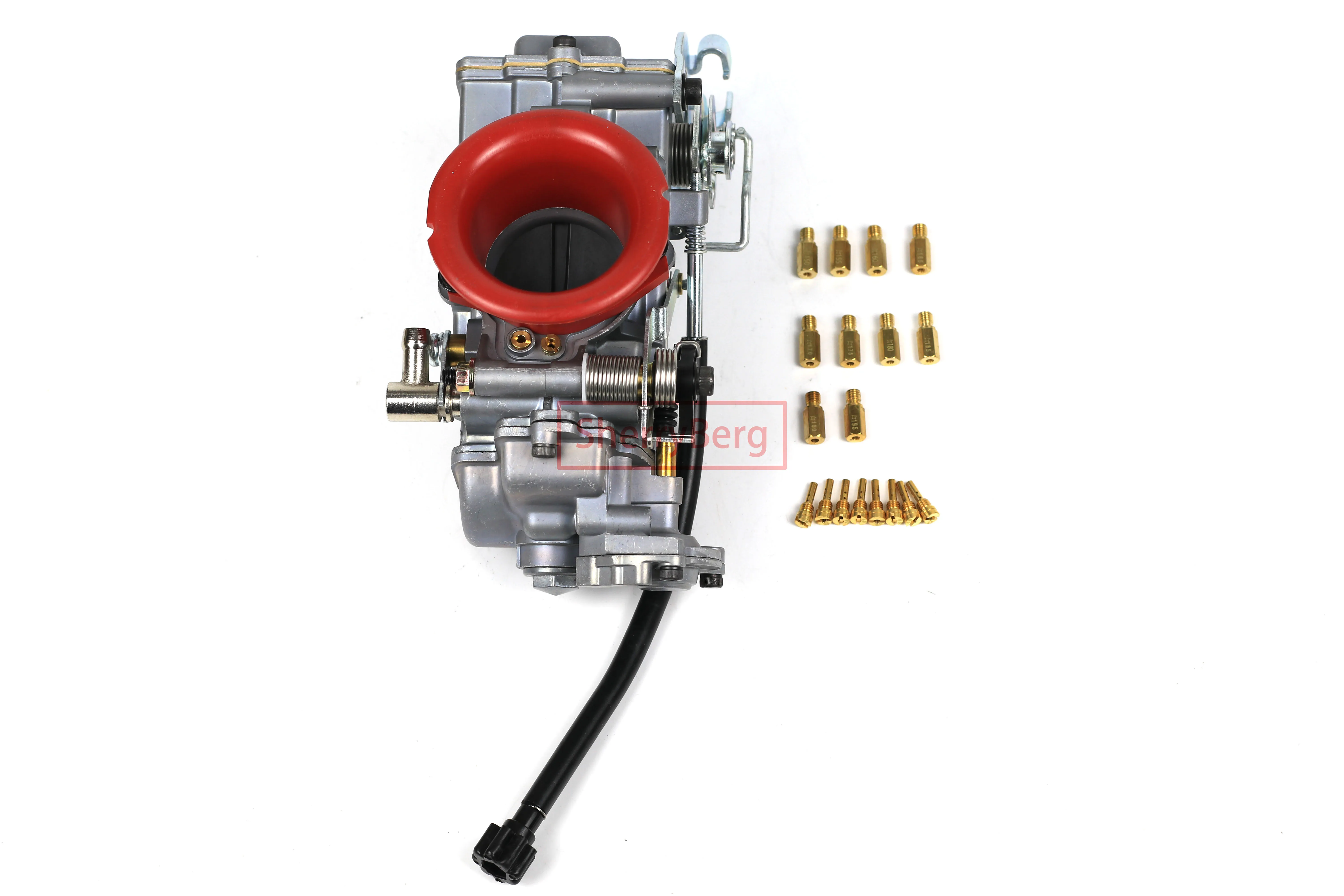 

SherryBerg Carburador Karburetor Karb Carburetor Motorcycle FCR 37mm Carb Flatslide Carburetor FCR37 XR DR KLX400 CRF