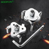 Nueva herramienta universal de desmontaje de rejilla de aceite plana de tres garras para automóviles, llave de filtro, herramienta de reparación de llave de extracción para filtro de aceite